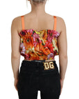 Dolce & Gabbana Floral Elegance Sleeveless Cropped Top