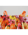 Dolce & Gabbana Floral Elegance Sleeveless Cropped Top