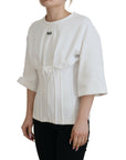 Dolce & Gabbana Elegant Corset Top T-Shirt Blouse