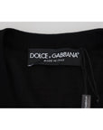 Dolce & Gabbana Elegant Black Floral Lace Cardigan Sweater