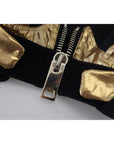 Dolce & Gabbana Elegant Cropped Top with Front Zipper