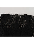 Dolce & Gabbana Elegant Floral Lace Long Sleeve Top