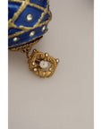 Dolce & Gabbana Elegant Dangling Crystal Christmas Ball Earrings