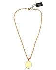 Dolce & Gabbana Elegant Gold Charm Chain Necklace