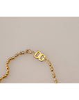 Dolce & Gabbana Elegant Gold Charm Chain Necklace