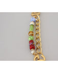 Dolce & Gabbana Elegant Gold Tone Chain Belt