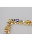 Dolce & Gabbana Elegant Gold Tone Chain Belt