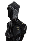 Dolce & Gabbana Elegant Gray Knitted Beanie Hat