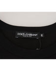 Dolce & Gabbana Chic Black Cotton Tee for the Modern Man