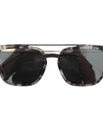 Dolce & Gabbana Stunning Grey Acetate Sunglasses