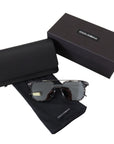 Dolce & Gabbana Stunning Grey Acetate Sunglasses