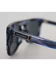 Dolce & Gabbana Elegant Blue Acetate Sunglasses for Women