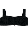 Dolce & Gabbana Elegant Black Cotton Blend Bustier Corset Top