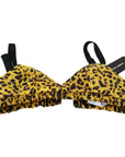 Dolce & Gabbana Chic Leopard Print Sleeveless Corset Top