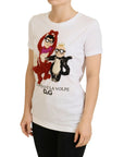 Dolce & Gabbana Iconic Prints Designer Cotton Tee