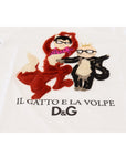 Dolce & Gabbana Iconic Prints Designer Cotton Tee