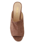 Prada Elegant Dark Rose Suede Heels