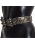 Dolce & Gabbana Swarovski Crystal Sequined Waist Belt