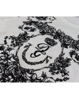 Dolce & Gabbana Elegant Floral Crown Tee