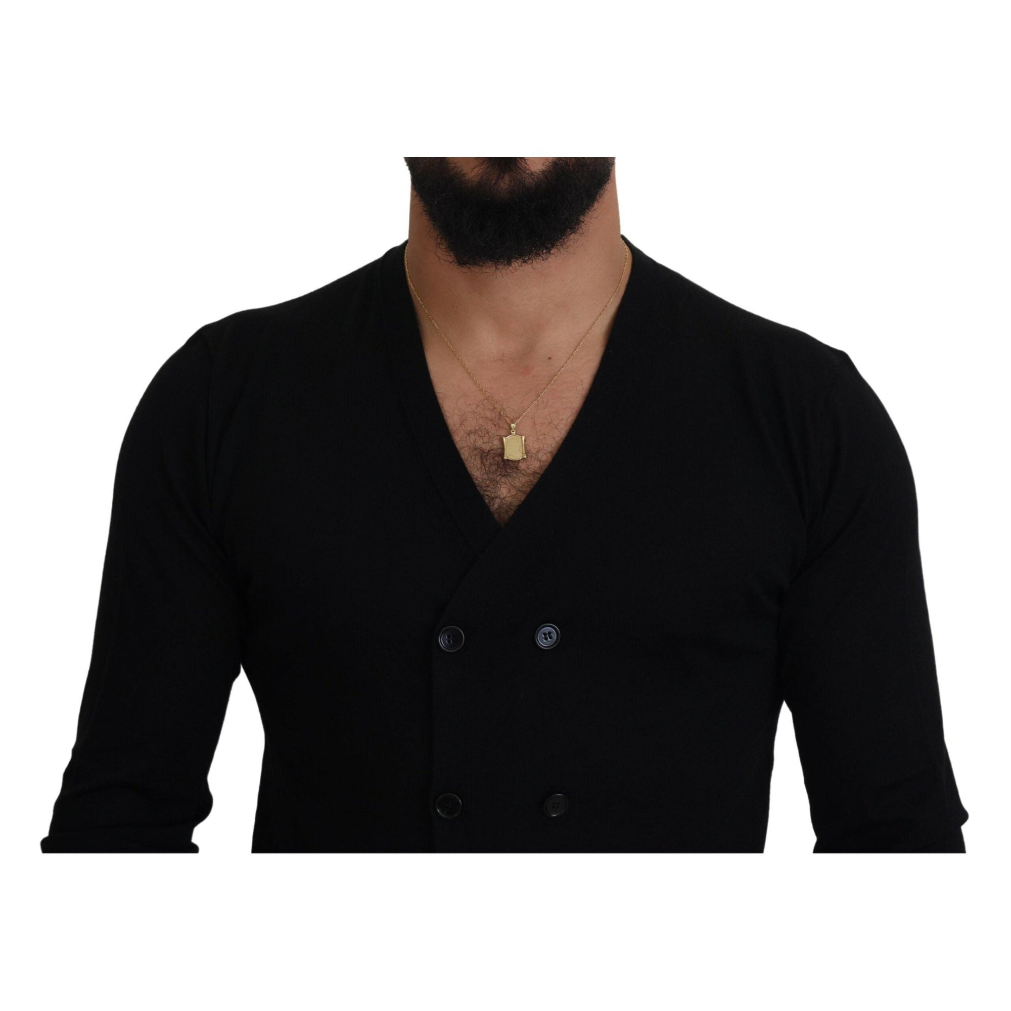 Dolce & Gabbana Elegant Cashmere Cardigan Sweater