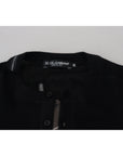 Dolce & Gabbana Elegant Black Cashmere Pullover Sweater