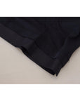 Dolce & Gabbana Elegant Cotton-Silk Blend Blue Pullover
