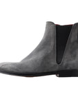 Dolce & Gabbana Elegant Gray Chelsea Leather Boots