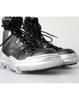 Dolce & Gabbana Black High Top Sneaker Bootie