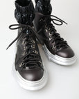 Dolce & Gabbana Black High Top Sneaker Bootie
