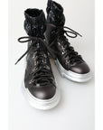 Dolce & Gabbana Black High Top Sneaker Bootie