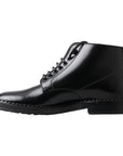 Dolce & Gabbana Elegant Black Leather Men's Boots