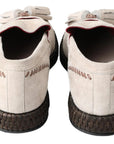 Dolce & Gabbana Elegant Ivory Leather Espadrilles