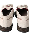 Dolce & Gabbana Elegant Ivory Leather Espadrilles