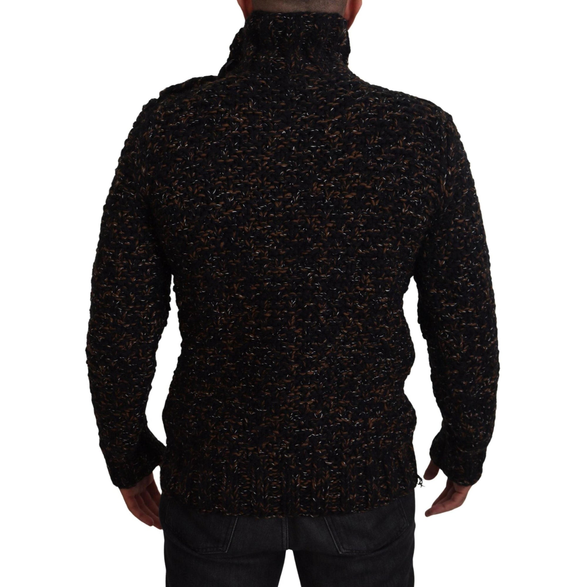 Dolce & Gabbana Elegant Turtleneck Sweater in Luxurious Wool Blend