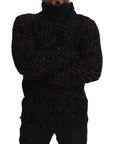 Dolce & Gabbana Elegant Turtleneck Sweater in Luxurious Wool Blend