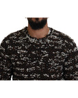 Dolce & Gabbana Elegant Bronze Knit Pullover Sweater