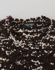 Dolce & Gabbana Elegant Bronze Knit Pullover Sweater