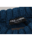 Dolce & Gabbana Elegant Blue Crewneck Sweater