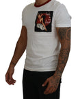Dolce & Gabbana Elegant White Crewneck Cotton T-Shirt