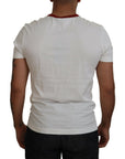 Dolce & Gabbana Elegant White Crewneck Cotton T-Shirt