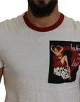 Dolce & Gabbana Elegant White Crewneck Cotton T-Shirt