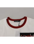 Dolce & Gabbana Elegant White Crewneck Cotton T-Shirt