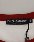 Dolce & Gabbana Elegant White Crewneck Cotton T-Shirt