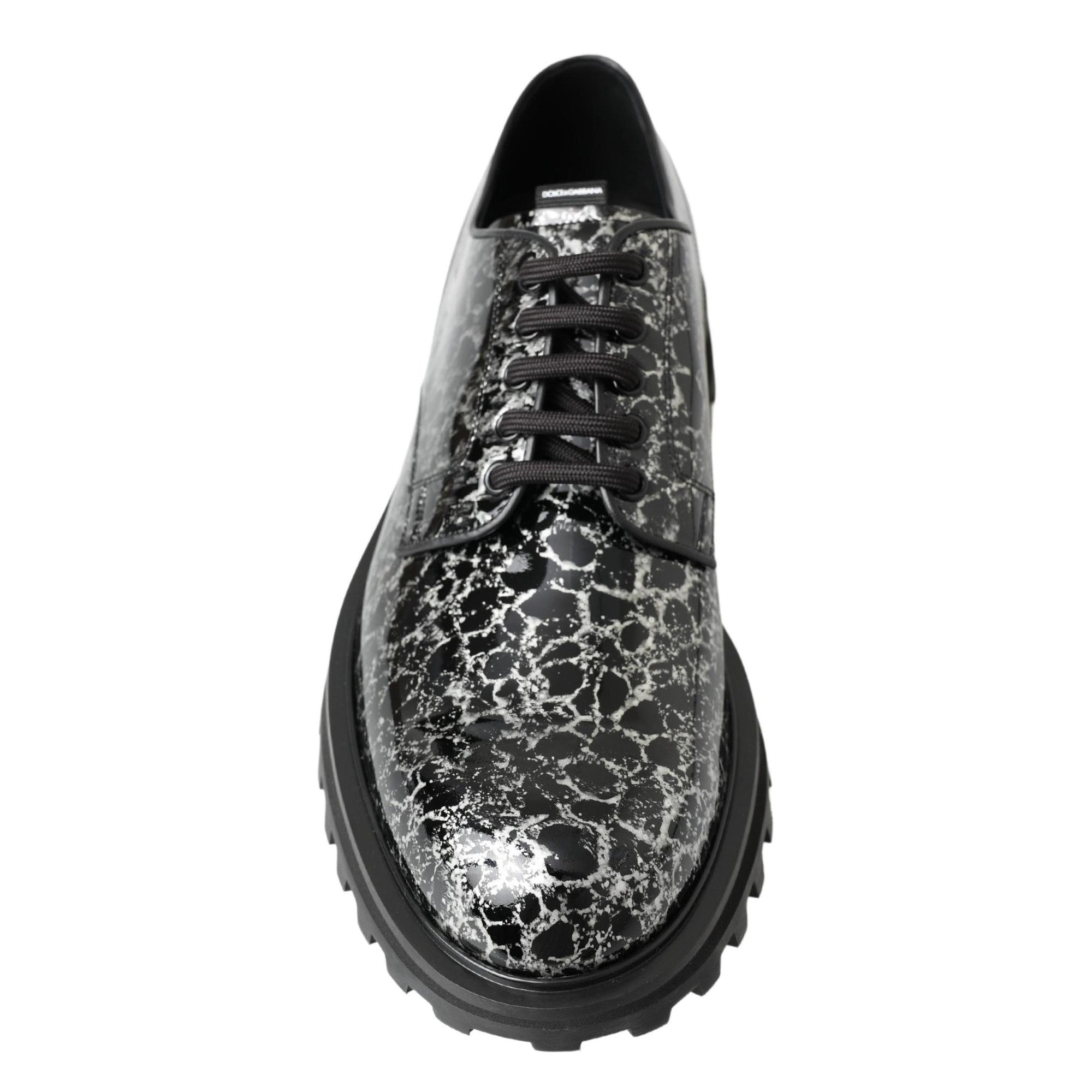 Dolce & Gabbana Sophisticated Two-Tone Derby Shoes