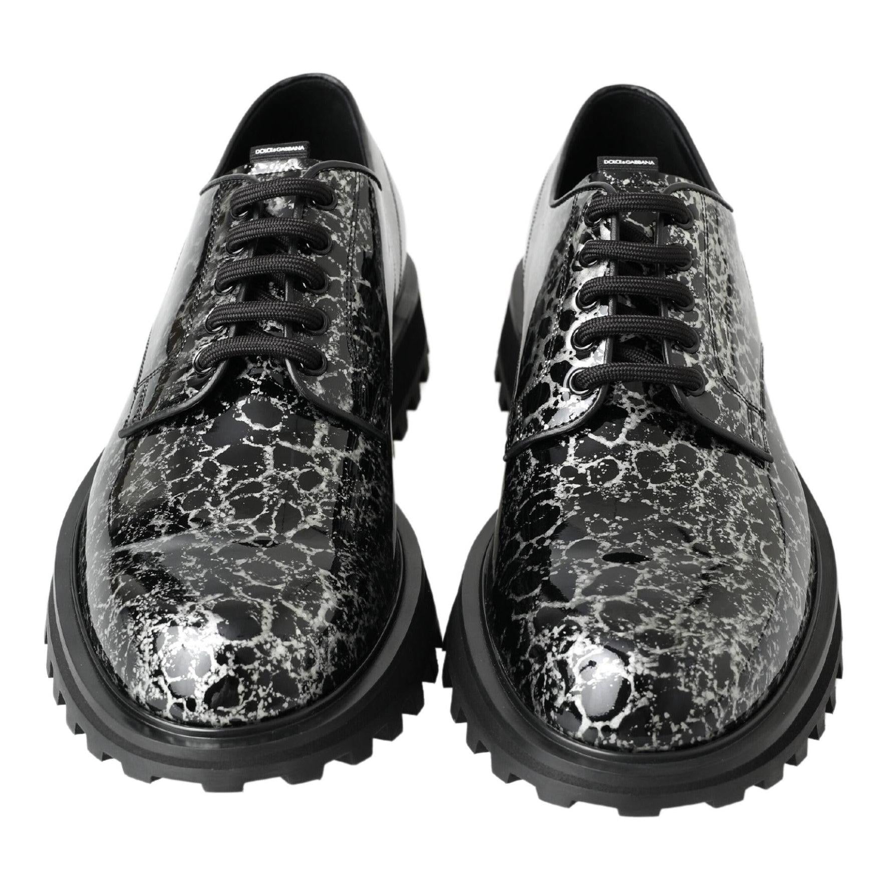 Dolce & Gabbana Sophisticated Two-Tone Derby Shoes