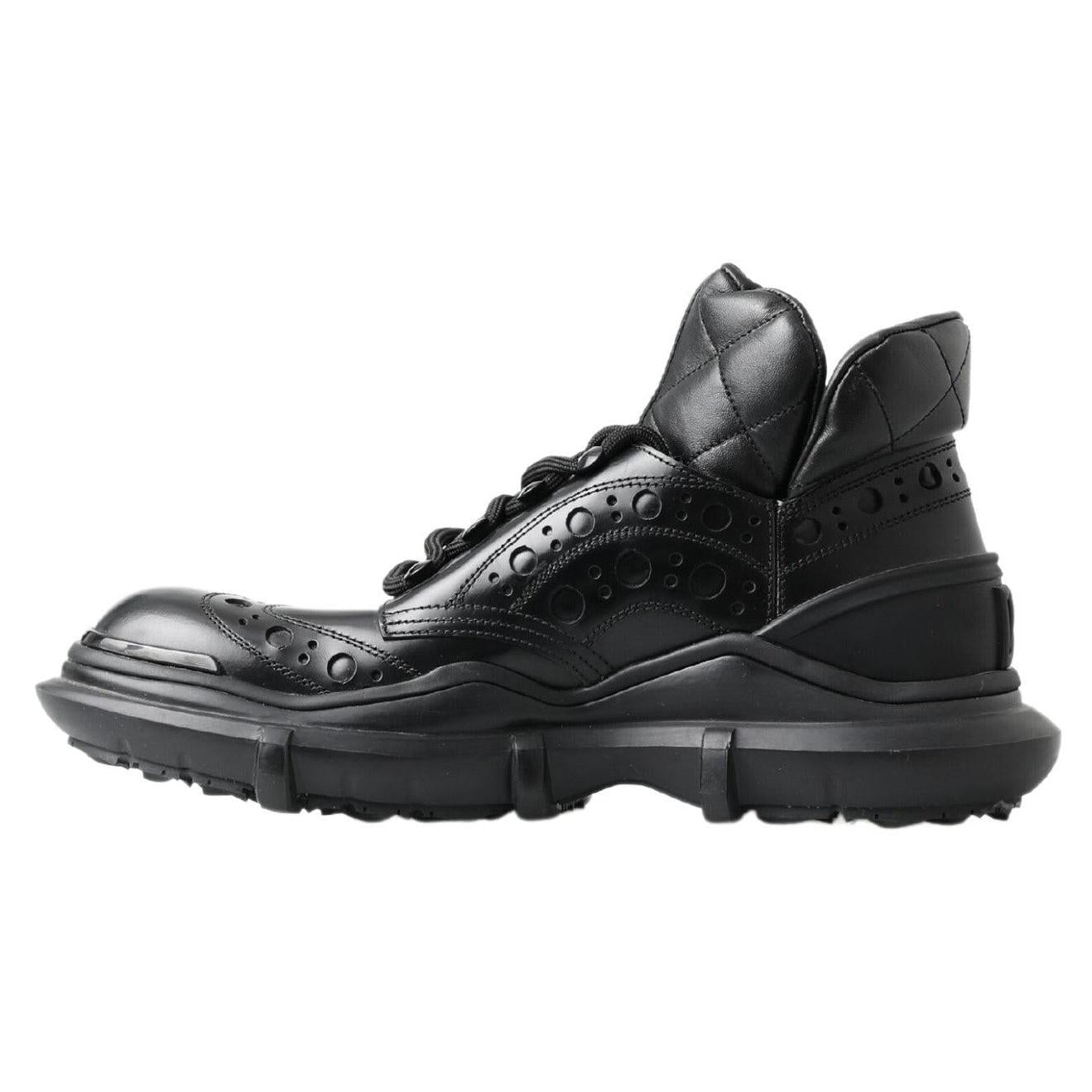 Dolce & Gabbana Elegant Black Leather Ankle Boots