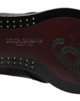Dolce & Gabbana Classic Black Leather Derby Shoes