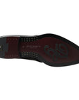 Dolce & Gabbana Classic Black Leather Derby Shoes