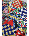 Dolce & Gabbana Elegant Multicolor Silk Blouse