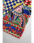 Dolce & Gabbana Elegant Multicolor Silk Blouse